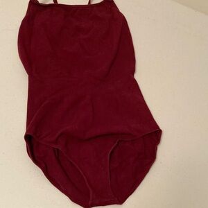 Women’s Burgundy Revolution Dance Leotard